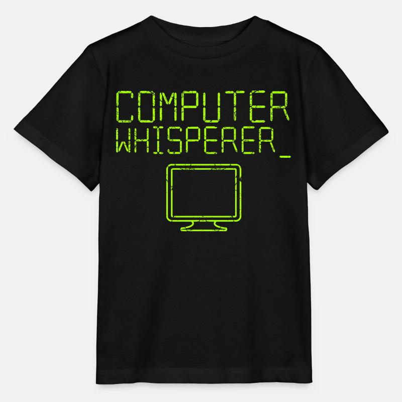 Informaticien informaticien informaticien - T-shirt bio MINI CREATOR Stanley/Stella Enfant - noir