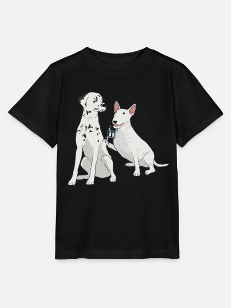 Tattoo Künstler Tätowierte Dalmatiner Hundeflecken - Stanley/Stella Kinder T-Shirt MINI CREATOR  - Schwarz
