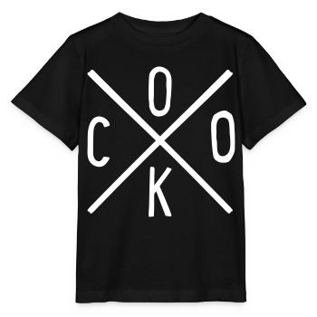 cuisinier - T-shirt bio MINI CREATOR Stanley/Stella Enfant - noir - Devant - Mikhail (115cm)