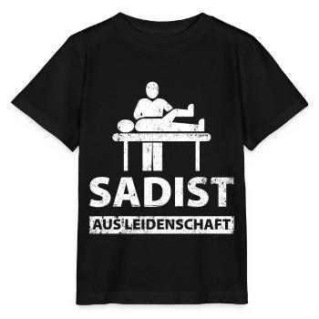 Physiothérapeute physiothérapie physiothérapie - T-shirt bio MINI CREATOR Stanley/Stella Enfant - noir - Devant - Mikhail (115cm)