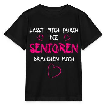 Altenpflegerin - Pflege - Stanley/Stella Kinder T-Shirt MINI CREATOR  - Schwarz - Vorne - Mikhail (115cm)