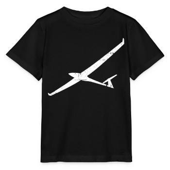 Pilote de planeur - T-shirt bio MINI CREATOR Stanley/Stella Enfant - noir - Devant - Mikhail (115cm)