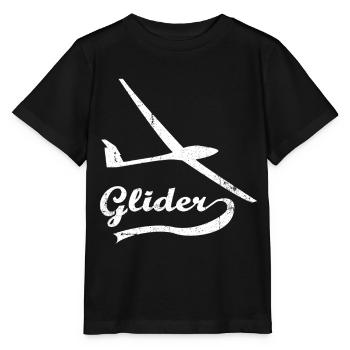 Pilote de planeur - T-shirt bio MINI CREATOR Stanley/Stella Enfant - noir - Devant - Mikhail (115cm)