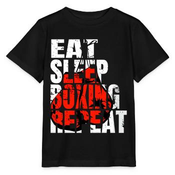 Boxe Boxe Combat Boxe Sparring Boxer Sport - T-shirt bio MINI CREATOR Stanley/Stella Enfant - noir - Devant - Mikhail (115cm)