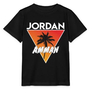Jordan with capital - Stanley/Stella MINI CREATOR Kids’ T-Shirt - black - Front - Mikhail (115cm)