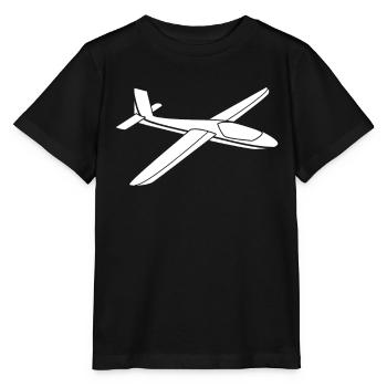 Segelflieger - Stanley/Stella Kinder T-Shirt MINI CREATOR  - Schwarz - Vorne - Mikhail (115cm)