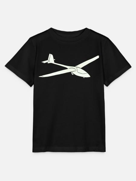 Glider sailor glider pilot - Stanley/Stella MINI CREATOR Kids’ T-Shirt - black
