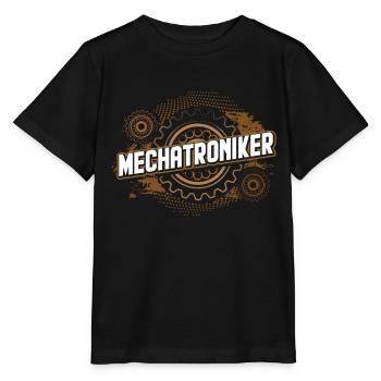Mechatroniker - Stanley/Stella Kinder T-Shirt MINI CREATOR  - Schwarz - Vorne - Mikhail (115cm)