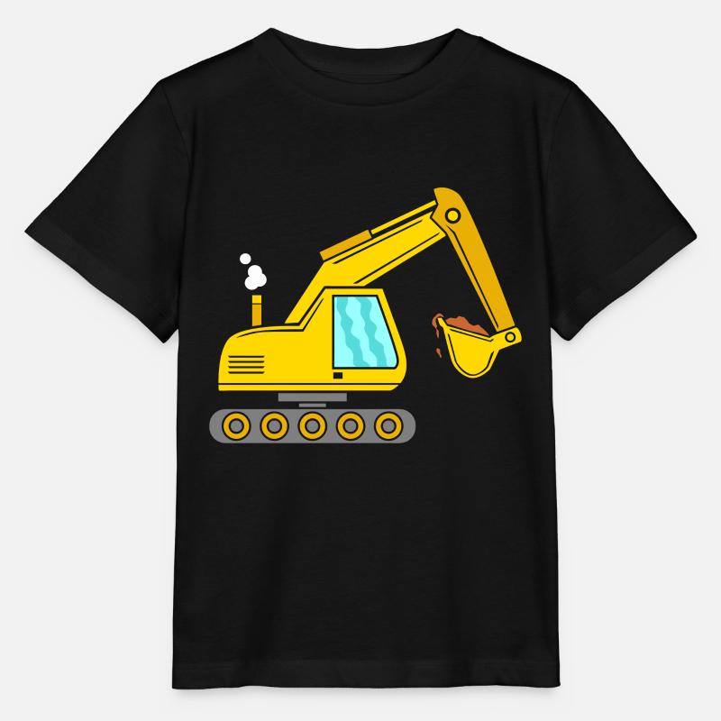 Bagger - Stanley/Stella Kinder T-Shirt MINI CREATOR  - Schwarz
