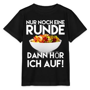 Runde Gummi Geschenkidee Geburtstag - Stanley/Stella Kinder T-Shirt MINI CREATOR  - Schwarz - Vorne - Mikhail (115cm)