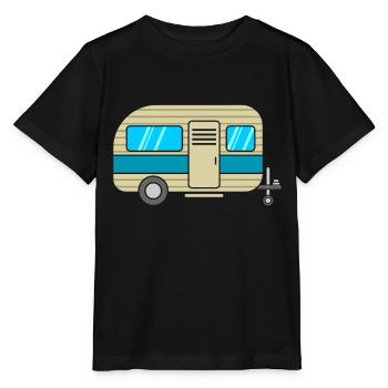 caravan - Stanley/Stella MINI CREATOR Kids’ T-Shirt - black - Front - Mikhail (115cm)