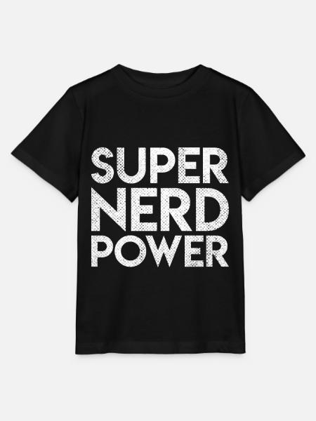 Super Nerd Power Pi Day Geschenk - Stanley/Stella Kinder T-Shirt MINI CREATOR  - Schwarz