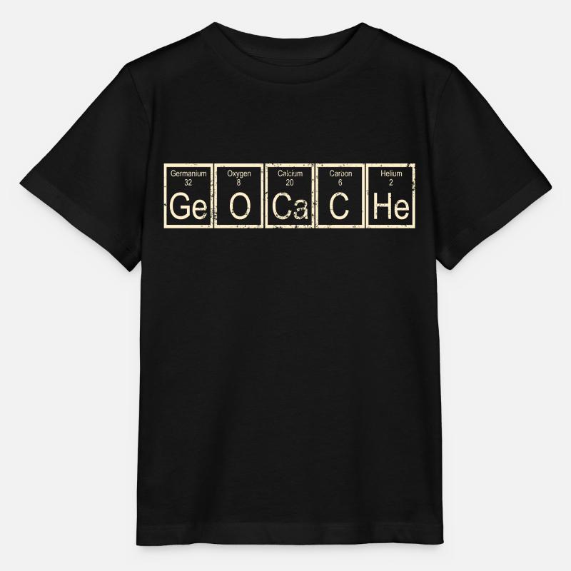 geocaching - Stanley/Stella Kinder T-Shirt MINI CREATOR  - Schwarz