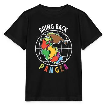 Bring Back Pangea Geologie Geografie Geschenk - Stanley/Stella Kinder T-Shirt MINI CREATOR  - Schwarz - Vorne - Mikhail (115cm)