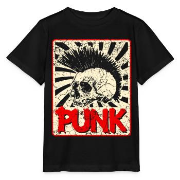 Punk Musik Anarchie Punkrock Band Konzert Geschenk - Stanley/Stella Kinder T-Shirt MINI CREATOR  - Schwarz - Vorne - Mikhail (115cm)