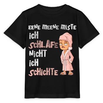 Altenpfleger - Pflege - Stanley/Stella Kinder T-Shirt MINI CREATOR  - Schwarz - Vorne - Mikhail (115cm)