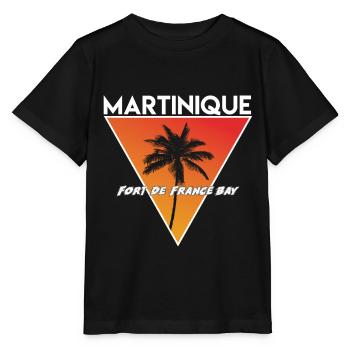 Martinique with capital - Stanley/Stella MINI CREATOR Kids’ T-Shirt - black - Front - Mikhail (115cm)