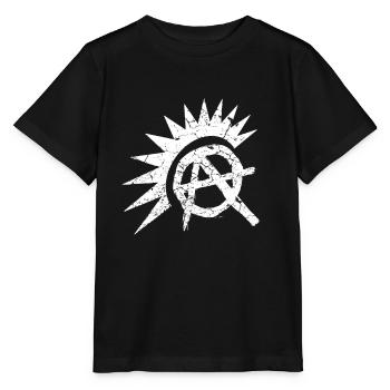 Punk rock music punk rocker punks punk gift - Stanley/Stella MINI CREATOR Kids’ T-Shirt - black - Front - Mikhail (115cm)