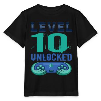 10th anniversary - Stanley/Stella MINI CREATOR Kids’ T-Shirt - black - Front - Mikhail (115cm)