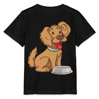 Chien enfants bébé animaux animaux animaux chiens - T-shirt bio MINI CREATOR Stanley/Stella Enfant - noir - Devant - Mikhail (115cm)