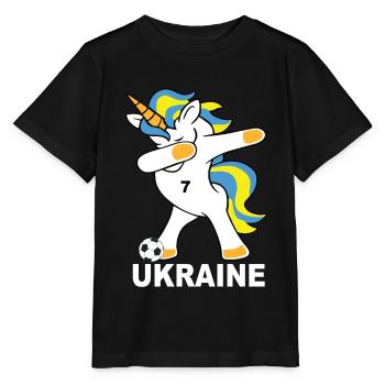 Ukraine - Stanley/Stella MINI CREATOR Kids’ T-Shirt - black - Front - Mikhail (115cm)