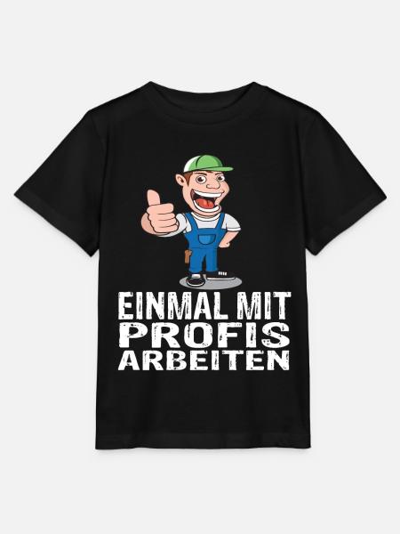 Handwerker - Stanley/Stella Kinder T-Shirt MINI CREATOR - Schwarz