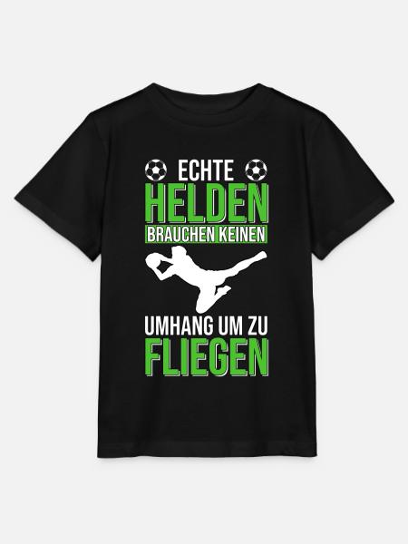 Torwart Torhüter Keeper Fussball - Stanley/Stella Kinder T-Shirt MINI CREATOR  - Schwarz