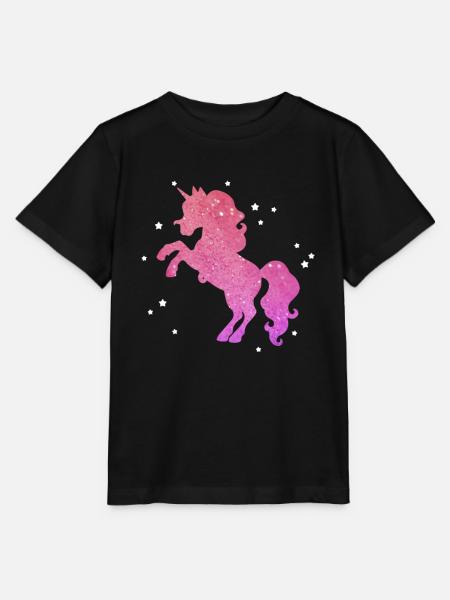 Süßes Pferd süßes Pony - Stanley/Stella Kinder T-Shirt MINI CREATOR - Schwarz