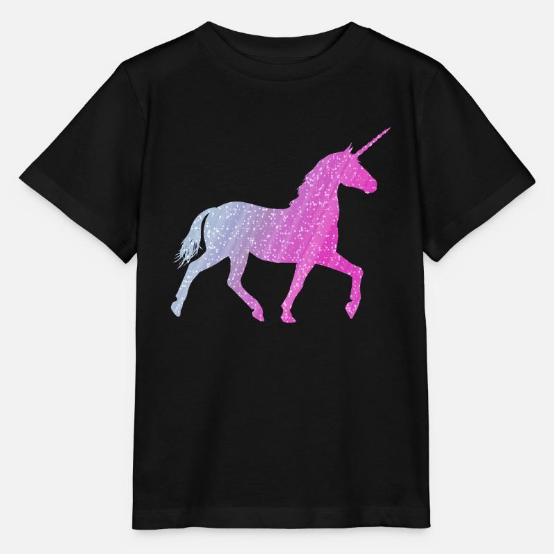 Paillettes de cheval - T-shirt bio MINI CREATOR Stanley/Stella Enfant - noir