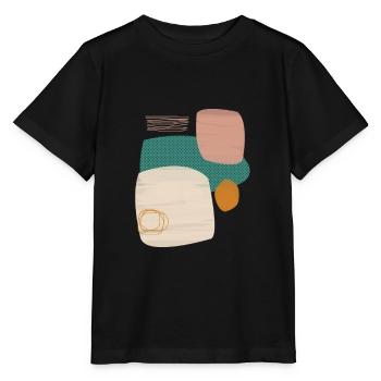 abstrakte Kunst - Stanley/Stella Kinder T-Shirt MINI CREATOR  - Schwarz - Vorne - Mikhail (115cm)