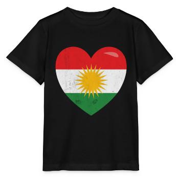 Kurdistan t shirt - Stanley/Stella MINI CREATOR Kids’ T-Shirt - black - Front - Mikhail (115cm)