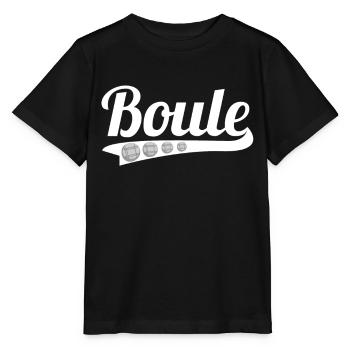 Petanque Aktuell Boule Kugeln Geschenk - Stanley/Stella Kinder T-Shirt MINI CREATOR  - Schwarz - Vorne - Mikhail (115cm)