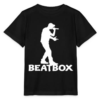 Beatbox - T-shirt bio MINI CREATOR Stanley/Stella Enfant - noir - Devant - Mikhail (115cm)