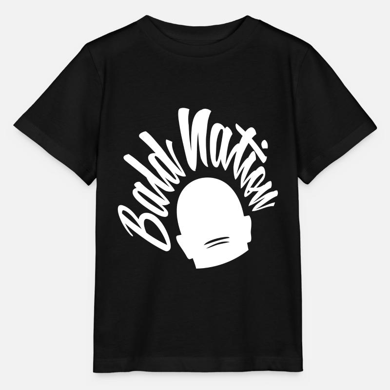 Nation chauve - T-shirt bio MINI CREATOR Stanley/Stella Enfant - noir