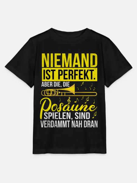 Posaune - Stanley/Stella Kinder T-Shirt MINI CREATOR  - Schwarz