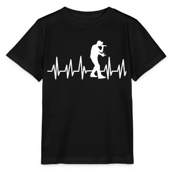 Beatbox Musik MC Bboy Streetmind Geschenk - Stanley/Stella Kinder T-Shirt MINI CREATOR  - Schwarz - Vorne - Mikhail (115cm)