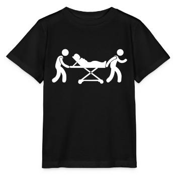 Cadeau de premiers soins de médecin d'urgence paramédic - T-shirt bio MINI CREATOR Stanley/Stella Enfant - noir - Devant - Mikhail (115cm)
