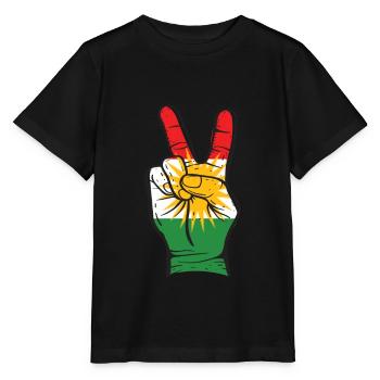 Kurdistan Iraq Kurdish gift azadi Mardin - Stanley/Stella MINI CREATOR Kids’ T-Shirt - black - Front - Mikhail (115cm)