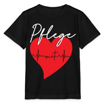 Pflege - Stanley/Stella Kinder T-Shirt MINI CREATOR  - Schwarz - Vorne - Mikhail (115cm)