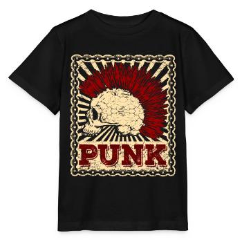 Punk Punk Rock Musique Punks Anarchy Punk Gift - T-shirt bio MINI CREATOR Stanley/Stella Enfant - noir - Devant - Mikhail (115cm)