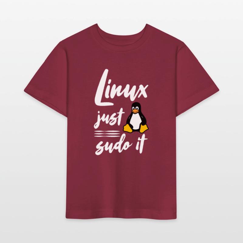 Linux just sudo it Stanley/Stella Kinder T-Shirt MINI CREATOR 