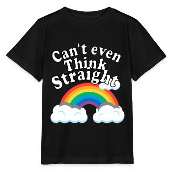 Gay gay pride - T-shirt bio MINI CREATOR Stanley/Stella Enfant - noir - Devant - Mikhail (115cm)