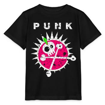 Punk Punks Punker Punkrock Punkrocker Anarchie - Stanley/Stella Kinder T-Shirt MINI CREATOR  - Schwarz - Vorne - Mikhail (115cm)
