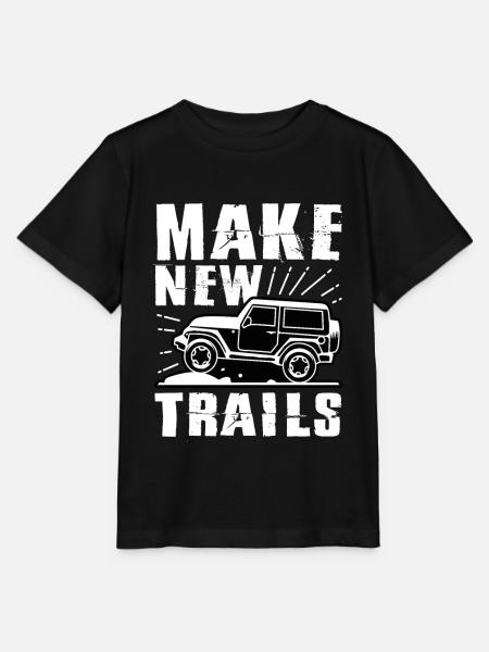 off the road - Stanley/Stella Kinder T-Shirt MINI CREATOR - Schwarz