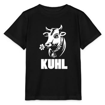 Kuhl Agriculteur - T-shirt bio MINI CREATOR Stanley/Stella Enfant - noir - Devant - Mikhail (115cm)