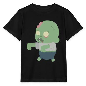 Zombie - Stanley/Stella Kinder T-Shirt MINI CREATOR  - Schwarz - Vorne - Mikhail (115cm)
