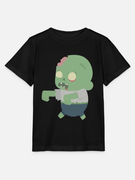 Zombie - Stanley/Stella Kinder T-Shirt MINI CREATOR  - Schwarz