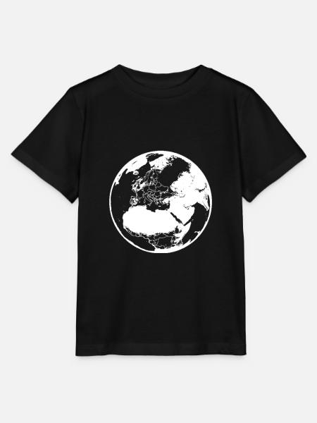 Erde - Stanley/Stella Kinder T-Shirt MINI CREATOR  - Schwarz