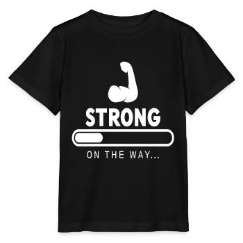 Kraftsport zubehör - Stanley/Stella Kinder T-Shirt MINI CREATOR  - Schwarz - Vorne - Mikhail (115cm)