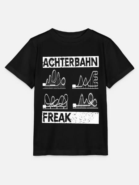 Achterbahn Rollercoaster Freizeitpark Geschenkidee - Stanley/Stella Kinder T-Shirt MINI CREATOR  - Schwarz